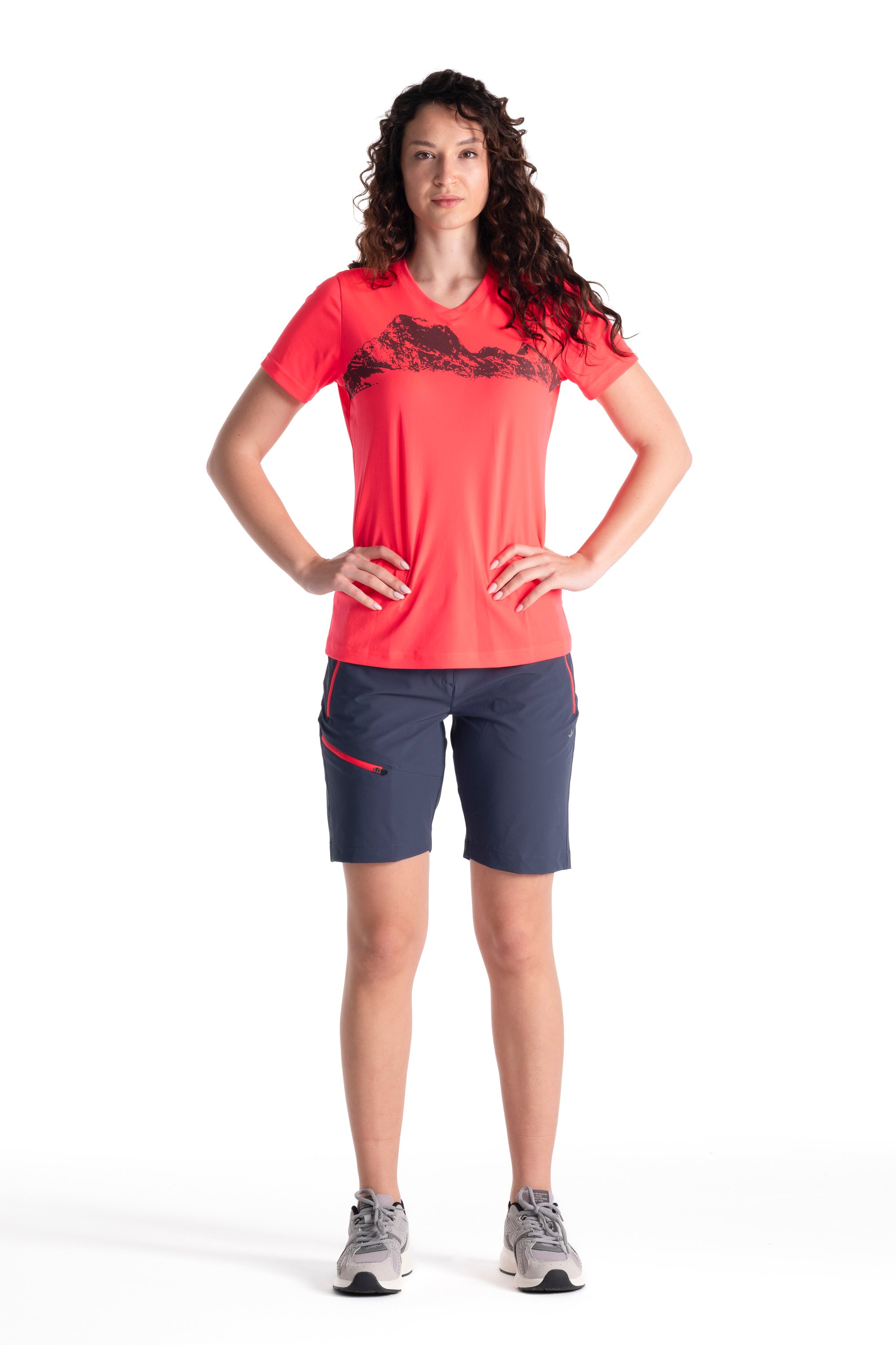 Siena Tee Kadın T-Shirt - Neon Pink