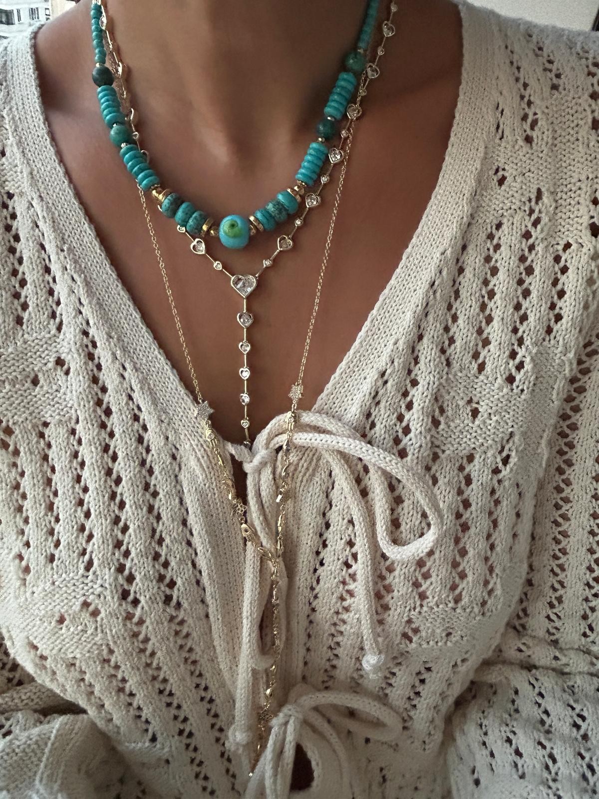 3'Lü Set Kolye