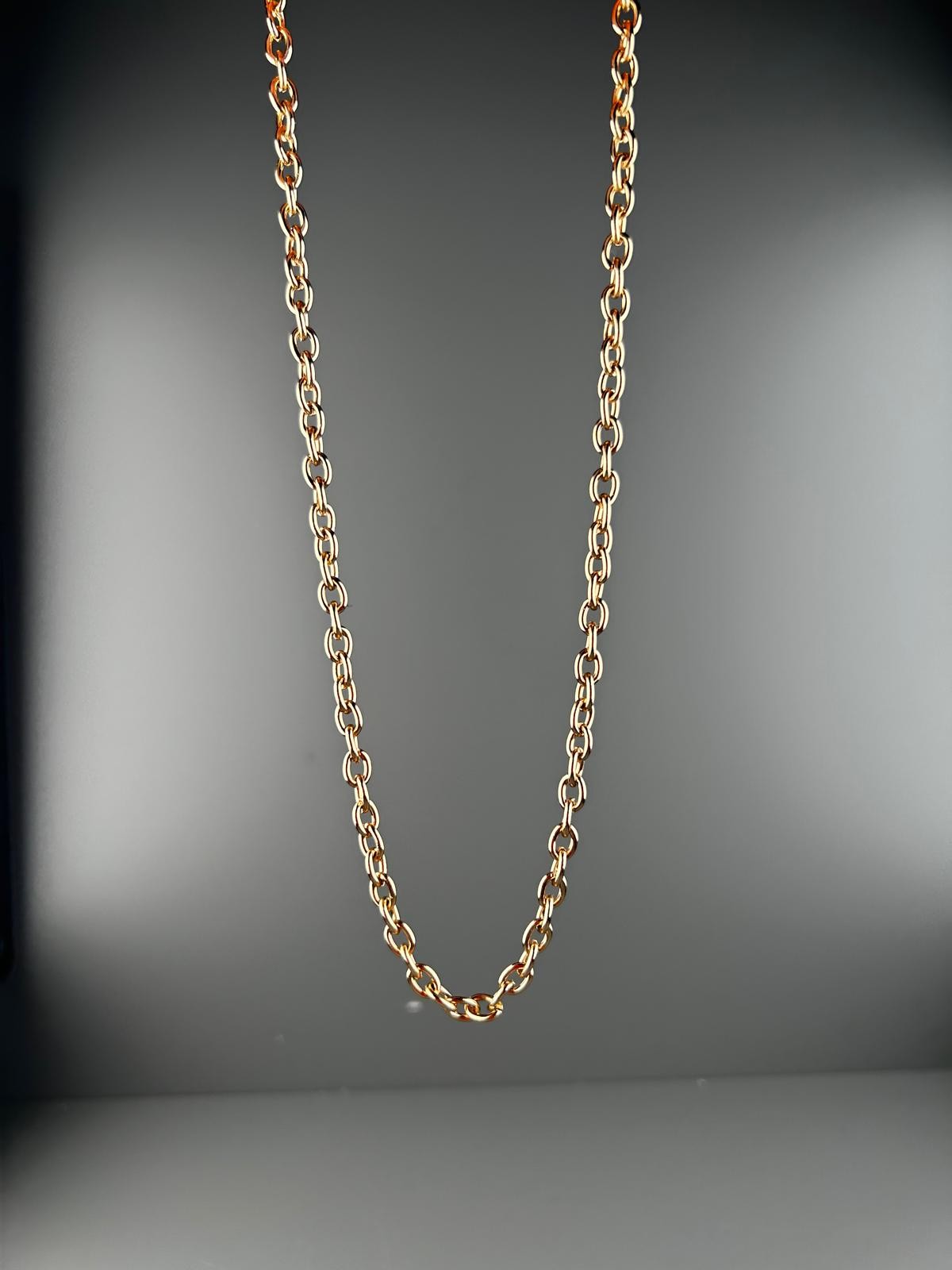 Kalın Zincir Kolye (45cm)
