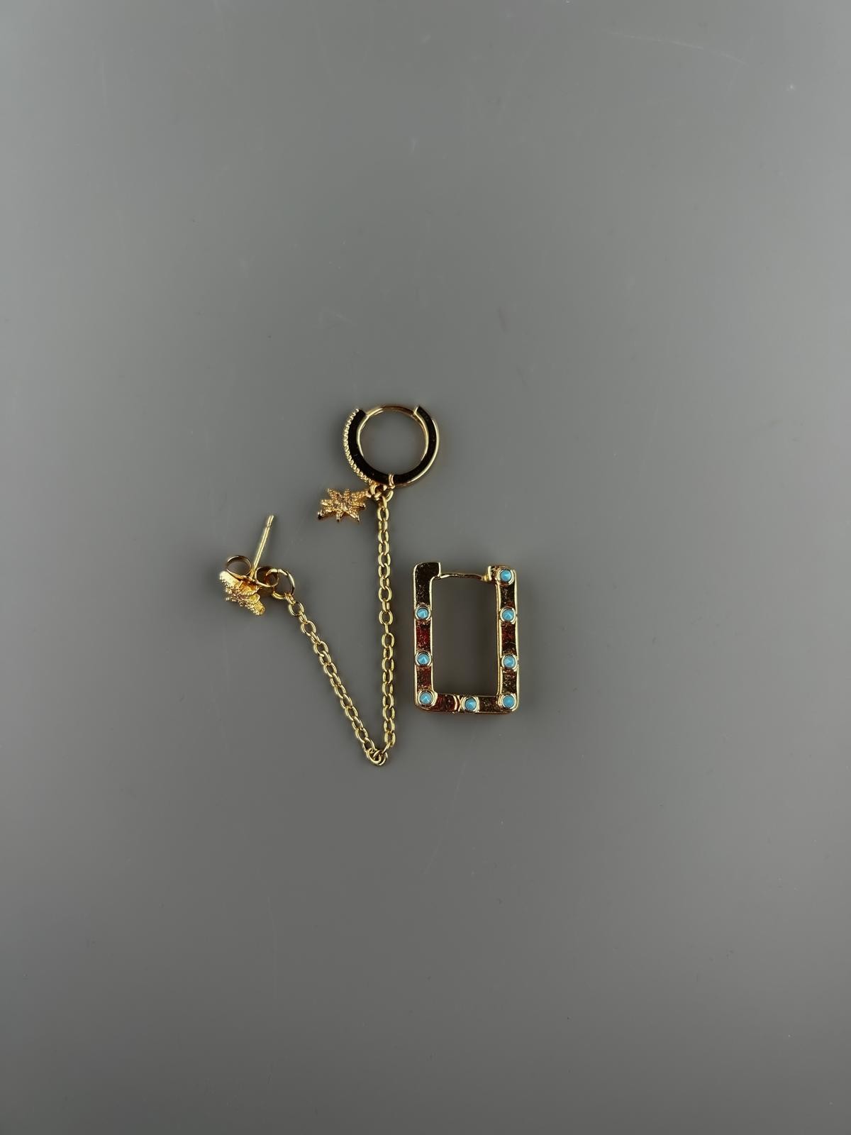 3’lü Küpe set