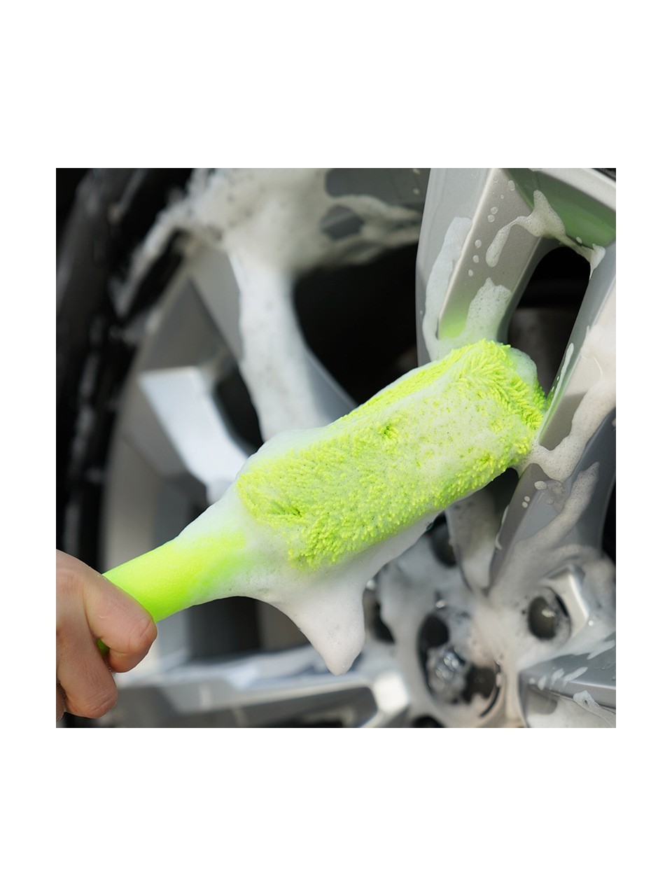 Car Car Wash Microfiber Sponge Rim Brush