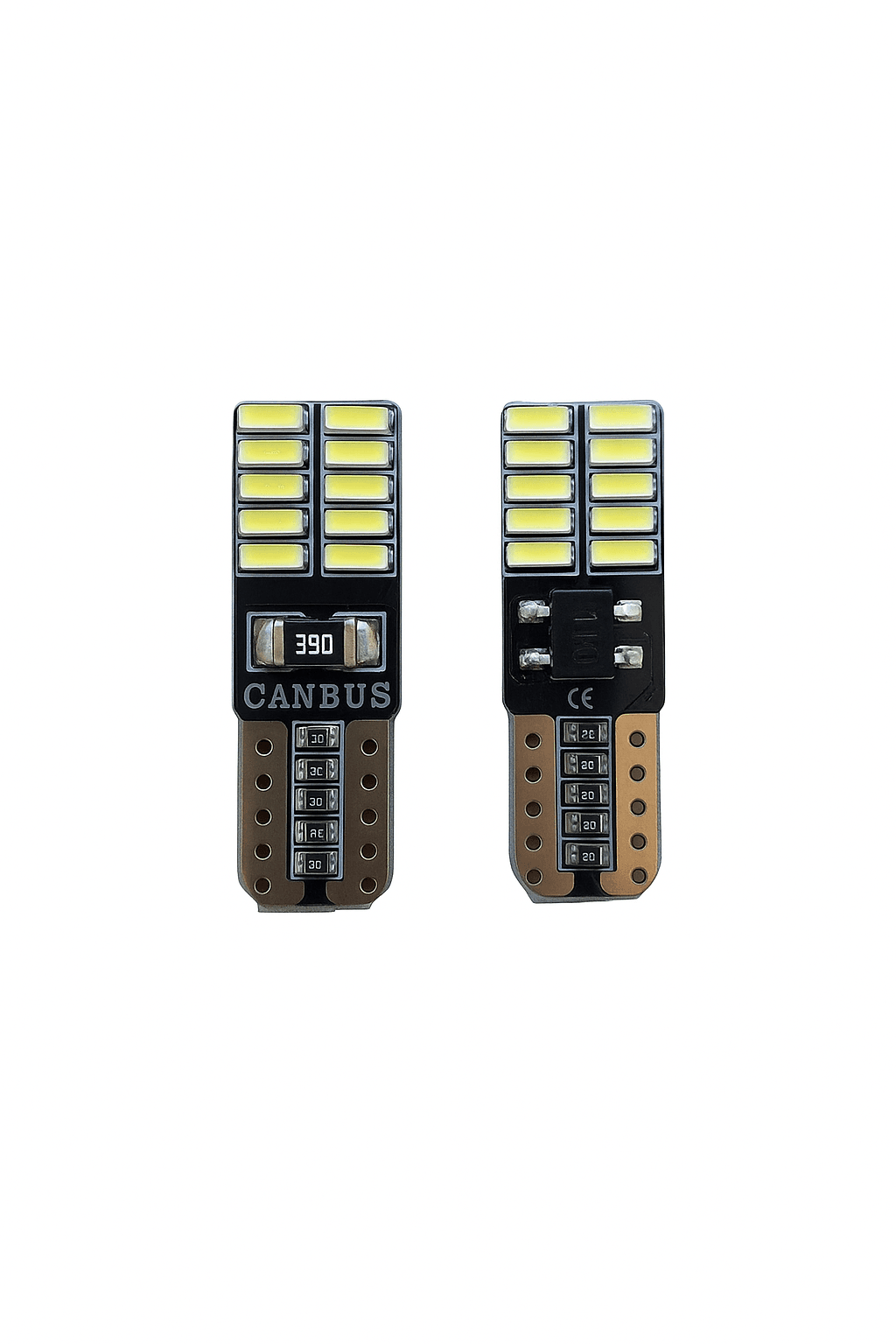 T10 Led Ampul 24 Ledli Canbuslı Park Ampulü Beyaz 2'li