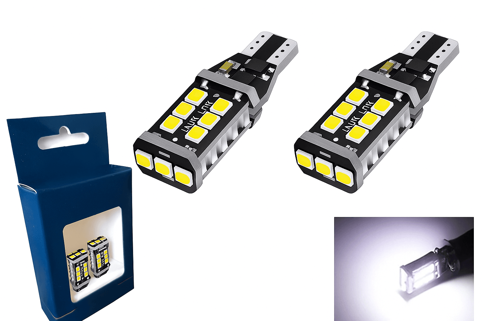 T15 Led Ampul 15 Ledli Canbuslı Ultra Parlak Beyaz