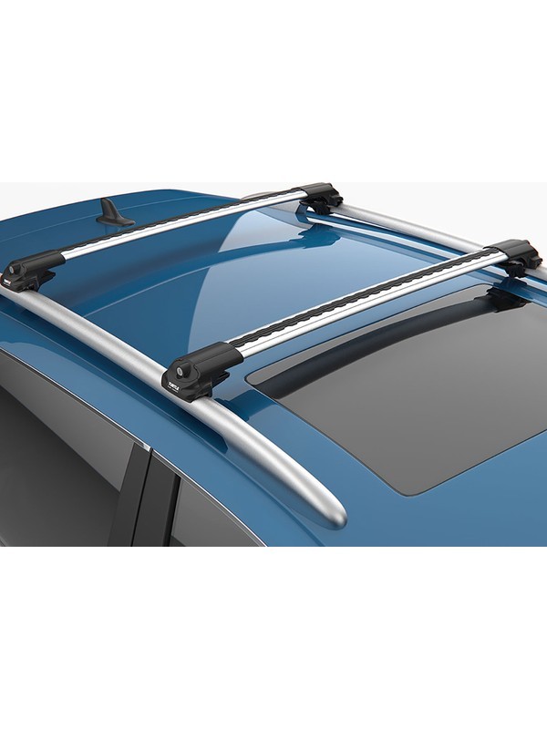 Honda CR-V 1995-2002 Uyumlu Turtle Air-1 Full Kit Tavan Ara Atkı Seti 82-82cm Gri