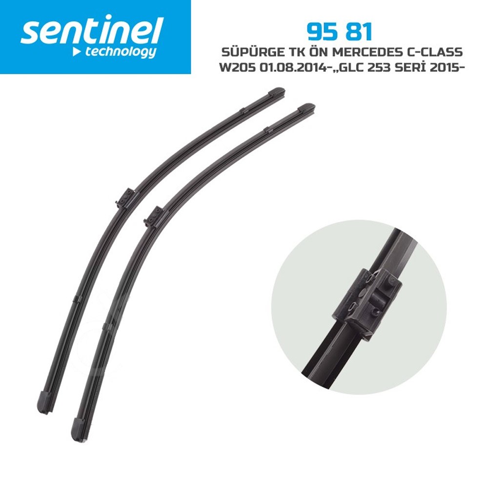 Sentinel Mercedes C-Class W205 2014&gt; GLC 253 SERİ 2015&gt; Orijinal Silecek
