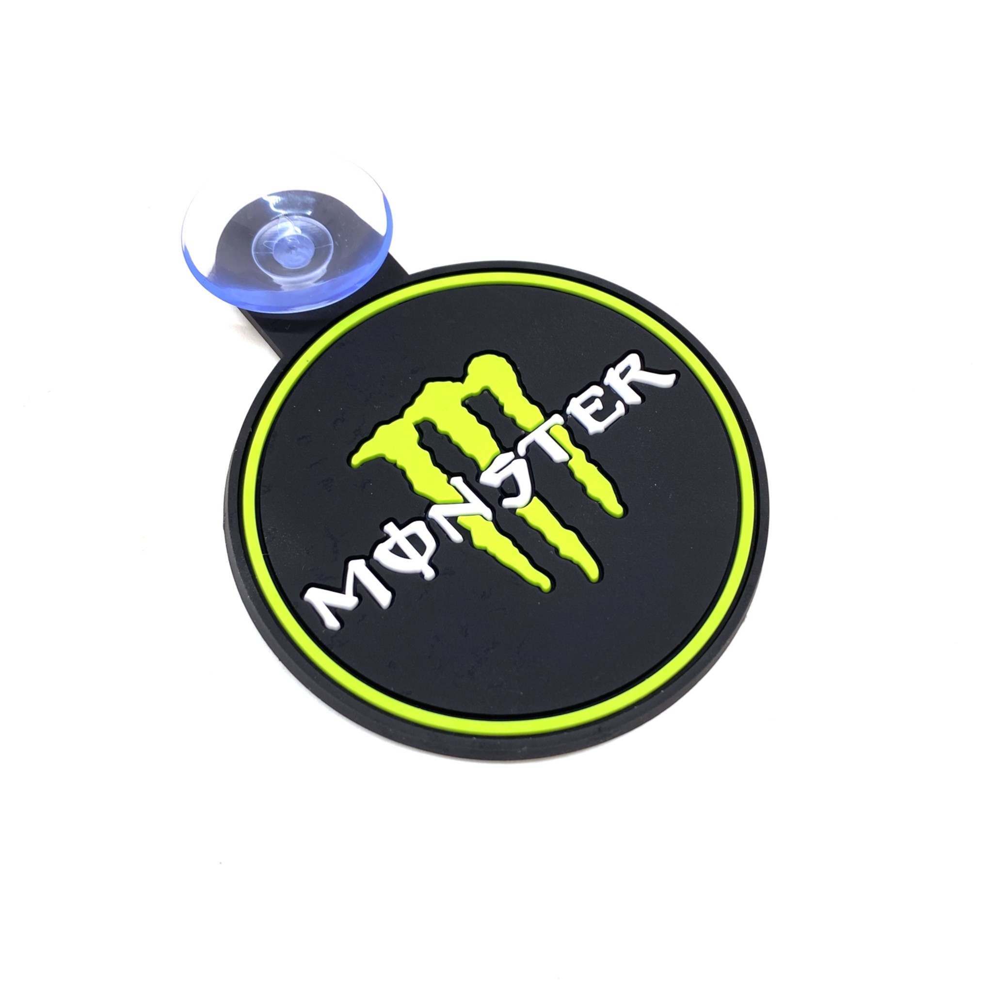 Monster Yazılı Dekor Silikon Vantuzlu Cam Süsü 7.5cm