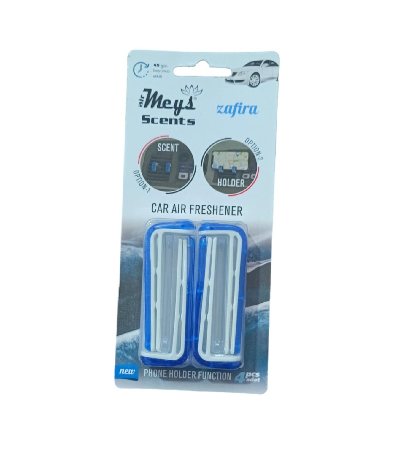 Meys Sarı Izgara Havalandırma Klips Araç Oto Kokusu Zafira