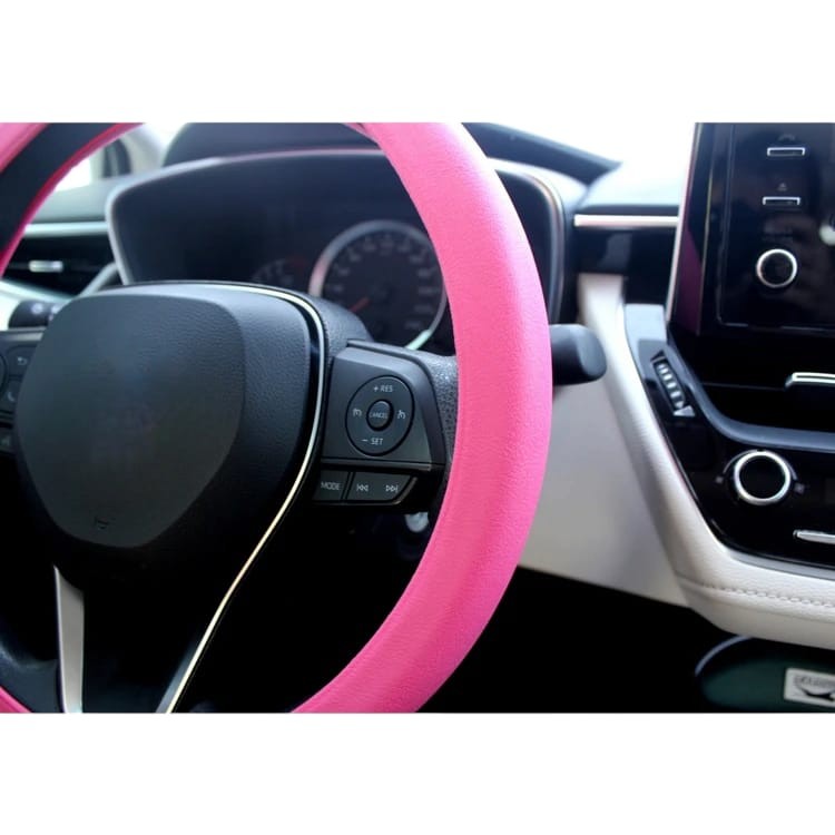 Silicone steering sheath pink