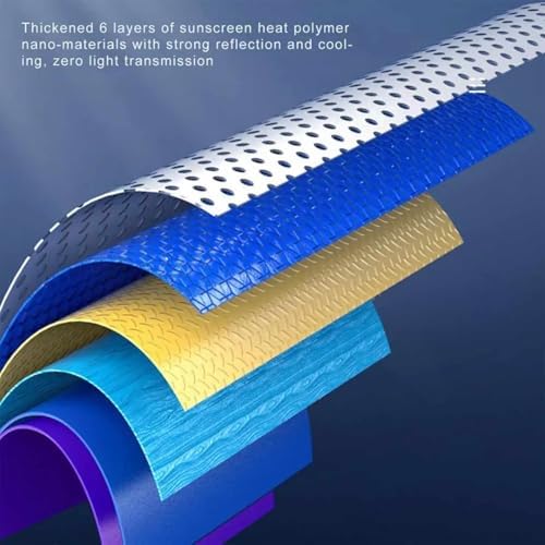 Otomatik Katlanır Araba Otobüs Kamyon Güneşliği UV Korumalı Isı Yalıtımlı Ön Cam Güneşlik 2'li 70x120cm