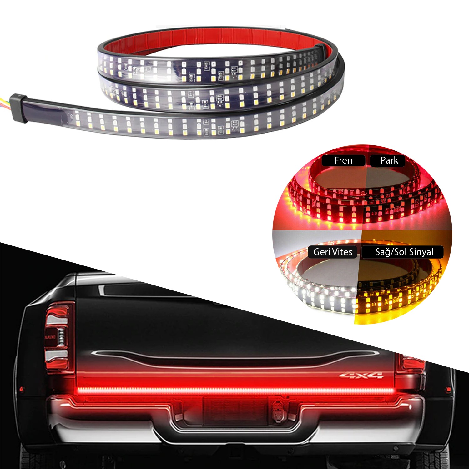 Off Road 4x4 Bagaj Altı Kayan Led 5 Modlu 150cm