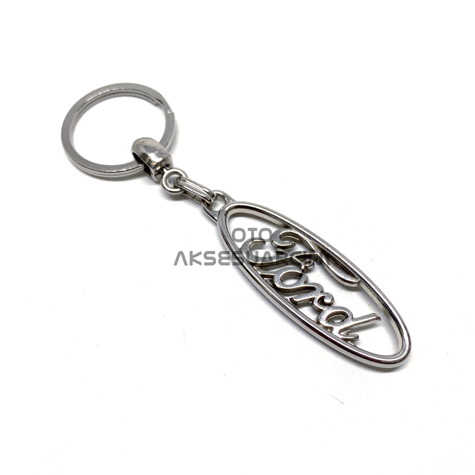 Ford Metal Luxury Oto Anahtarlık Krom