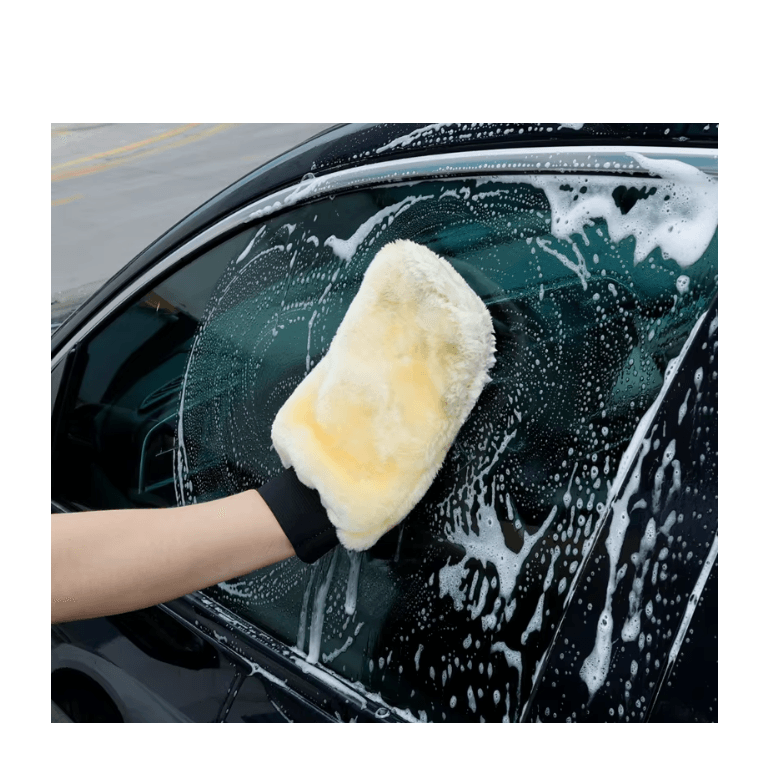 Mikrofiber Oto Temizlik Eldiveni Oto Yıkama Pelüşü