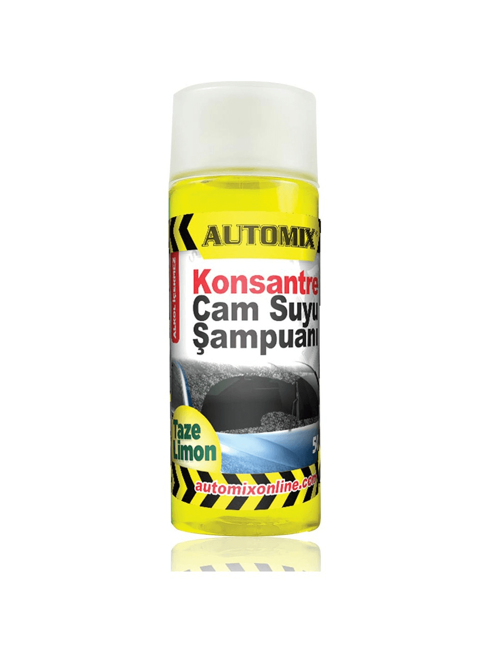 Konsantre Cam Suyu Şampuanı Taze Limon Esanslı 50 ml