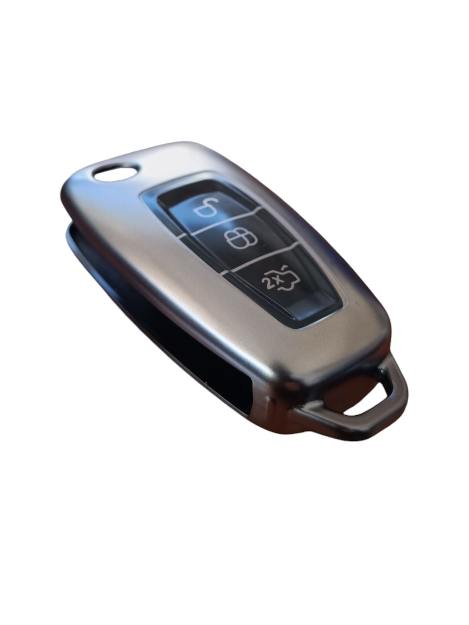 Ford Focus/Cmax/Fiesta/Mondeo/Transit Anahtar Uyumlu Silikon Oto Anahtar Kumanda Kabı Kılıf Füme