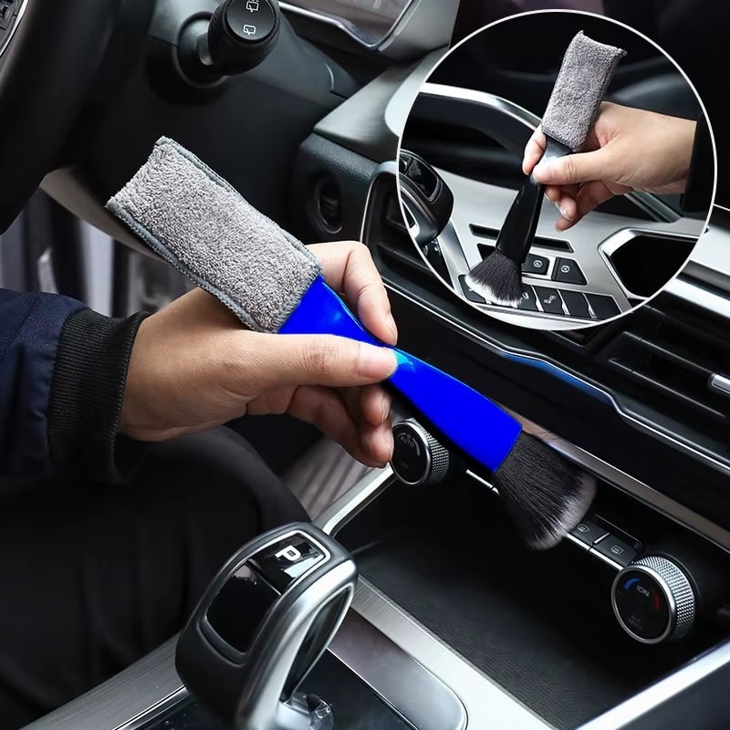 Çok Fonksiyonlu Detay Temizlik Fırçası Klima Izgara Temizleme Aleti 22x5cm