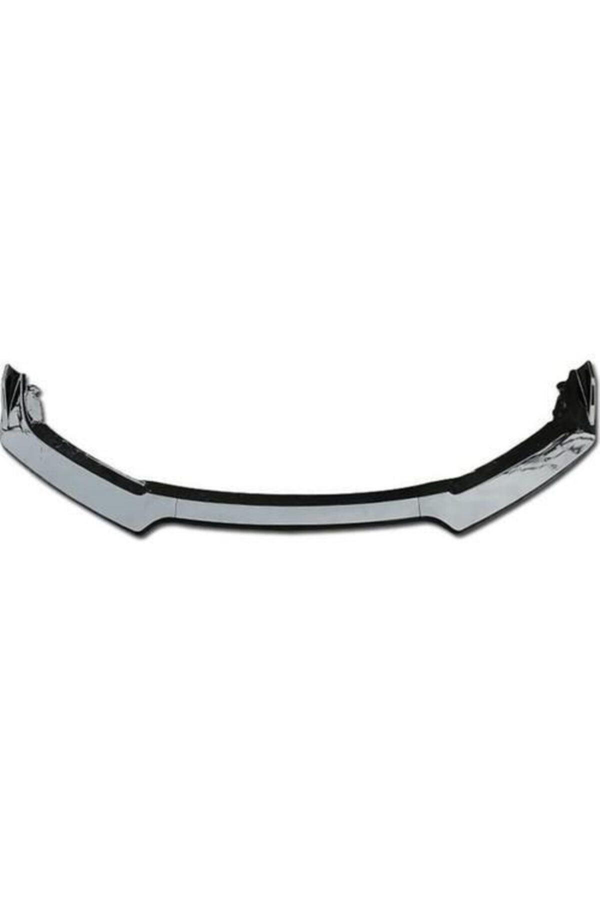 Seat Leon 2012-2020 Mk3 Uyumlu M Ön Tampon Lip 3 Parça Piano Black Siyah