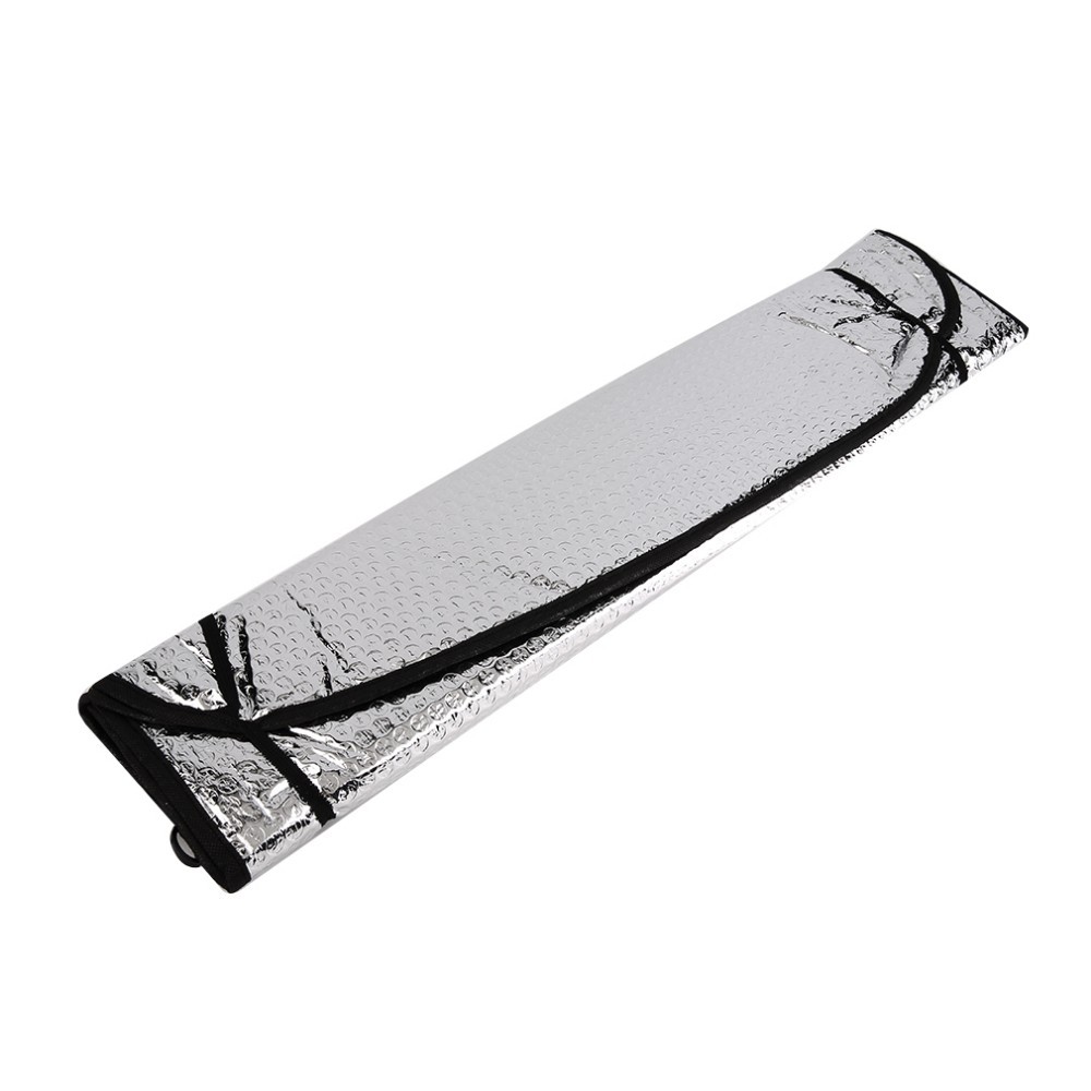Metalize Ön Cam Minibüs Otobüs Güneşlik Büyük XXL 165x85cm Gri OSN1004