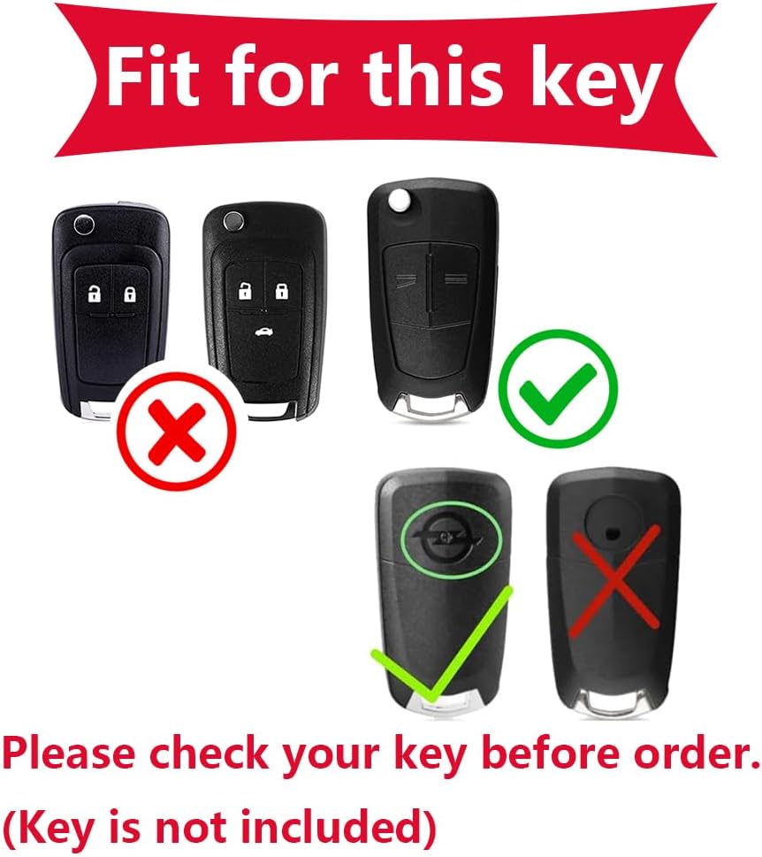 Opel Corsa D Astra H Vectra C Zafira B Uyumlu Sustalı Silikon Oto Anahtar Kumanda Kabı Kılıf Gri