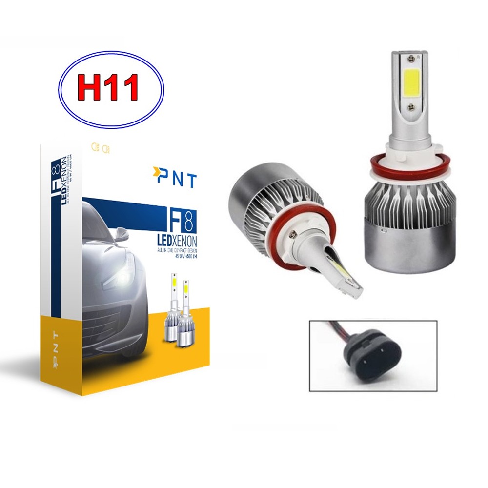 F8 Led Xenon H11 Şimşek Etkili 12V Beyaz