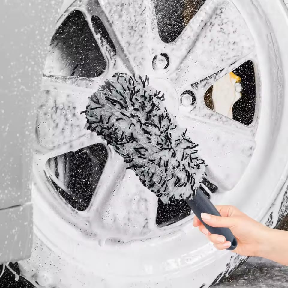 Car Car Washing Summer Rim Brush with Sponge Standed Tassel Model
