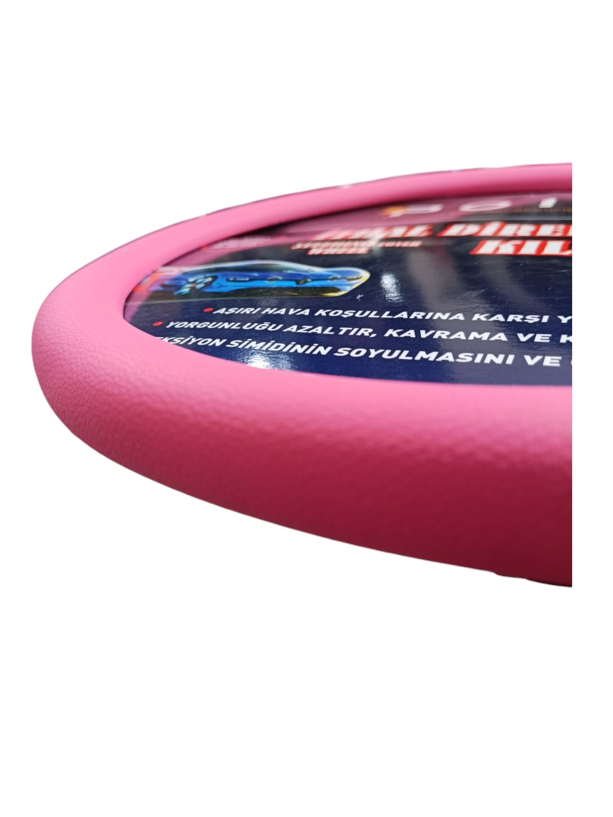 Silicone steering sheath pink