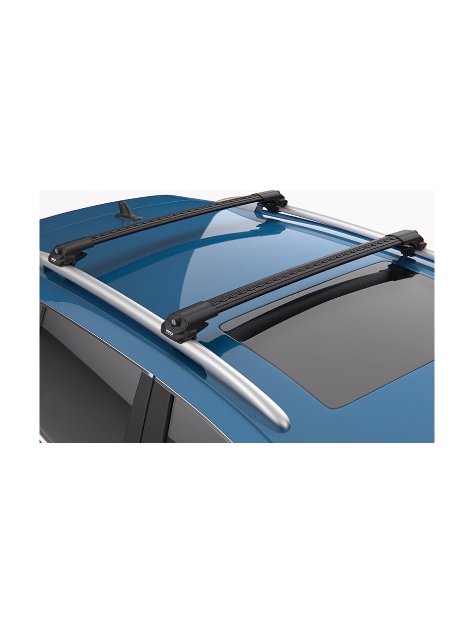 Dacia Renault Duster 2018-2025 Uyumlu Turtle Air-1 Full Kit Tavan Ara Atkı Seti 1002 82-86cm Siyah