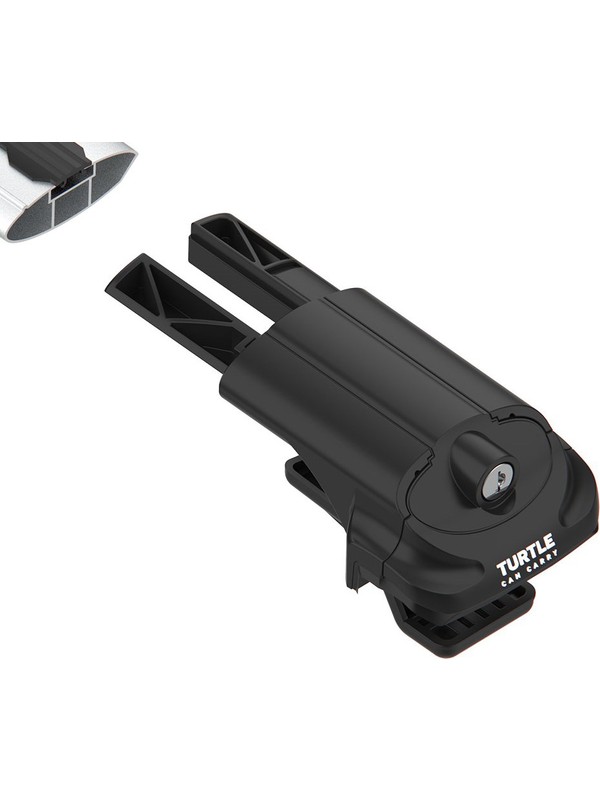 Dacia Sandere Stepway 2013-2020 Uyumlu Turtle Air-1 Full Kit Tavan Ara Atkı Seti 82-82cm Gri