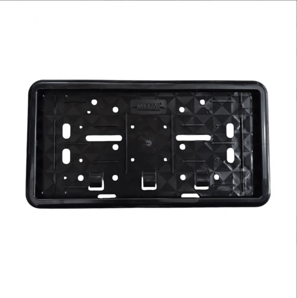 Çerçeveli Motosiklet Plakalık Plaka Altlığı Siyah 26X17cm 1 Adet