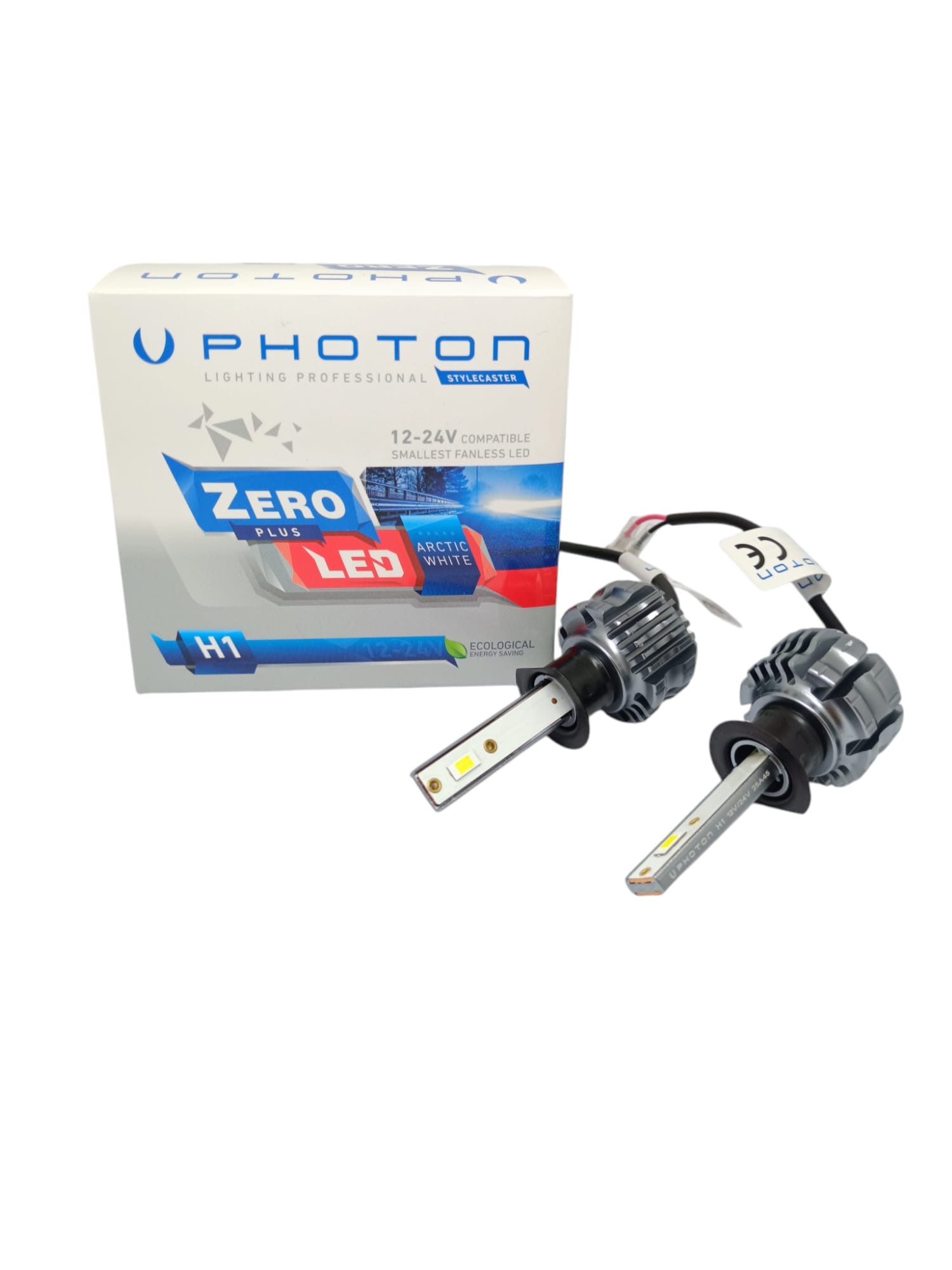 Photon H3 Zero Plus Seri Mini Slim Led Xenon Far Ampulü Buz Beyaz 12-24V