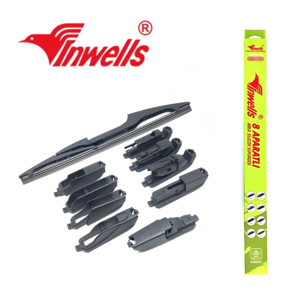 Inwells 8 Aparatlı Muz Arka Silecek 380mm