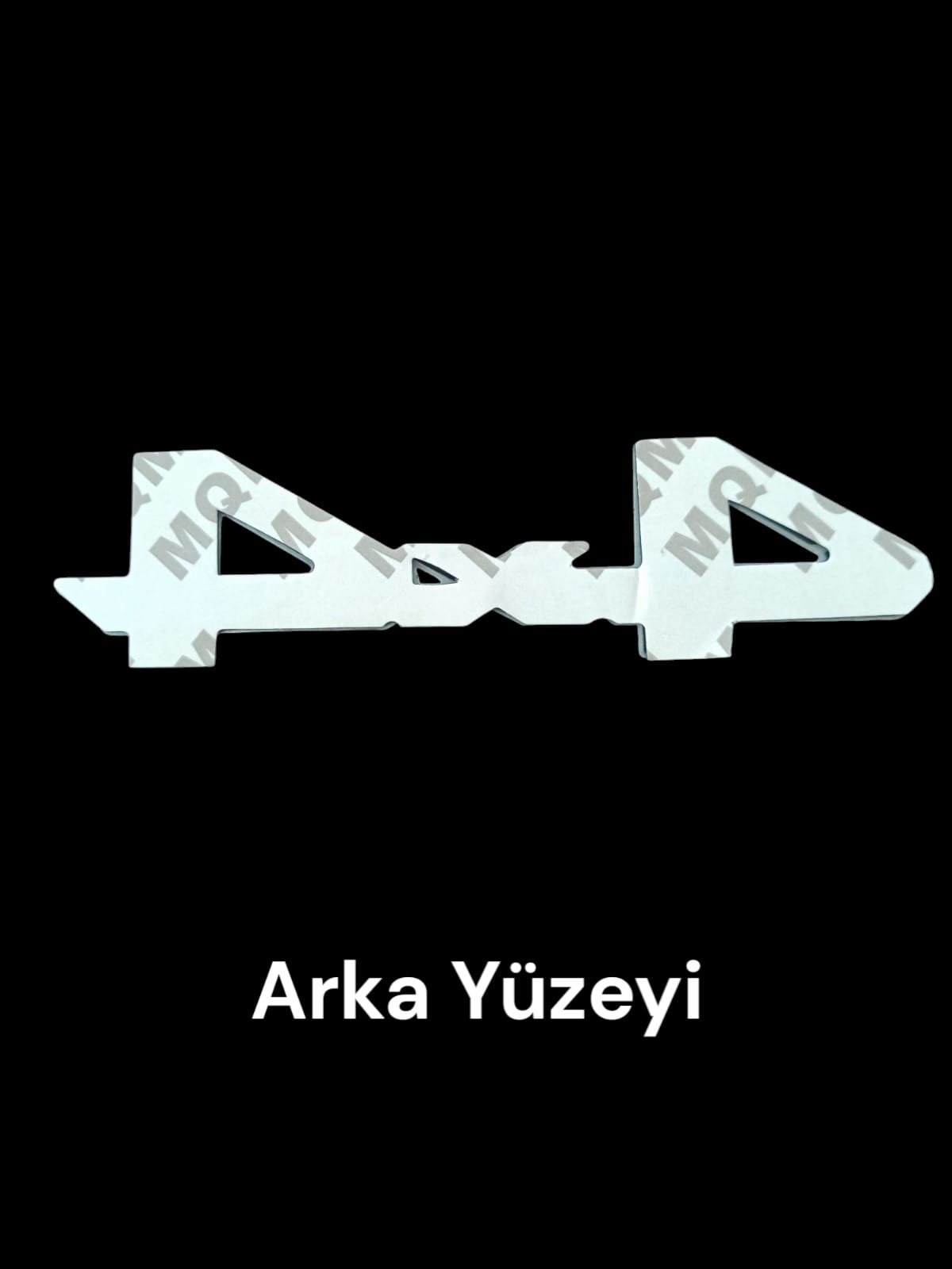 4x4 Metal Çamurluk Bagaj Yazısı Arma Mat Siyah