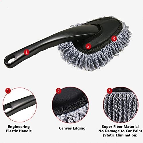 Car cleaning brush fringed dusting brush