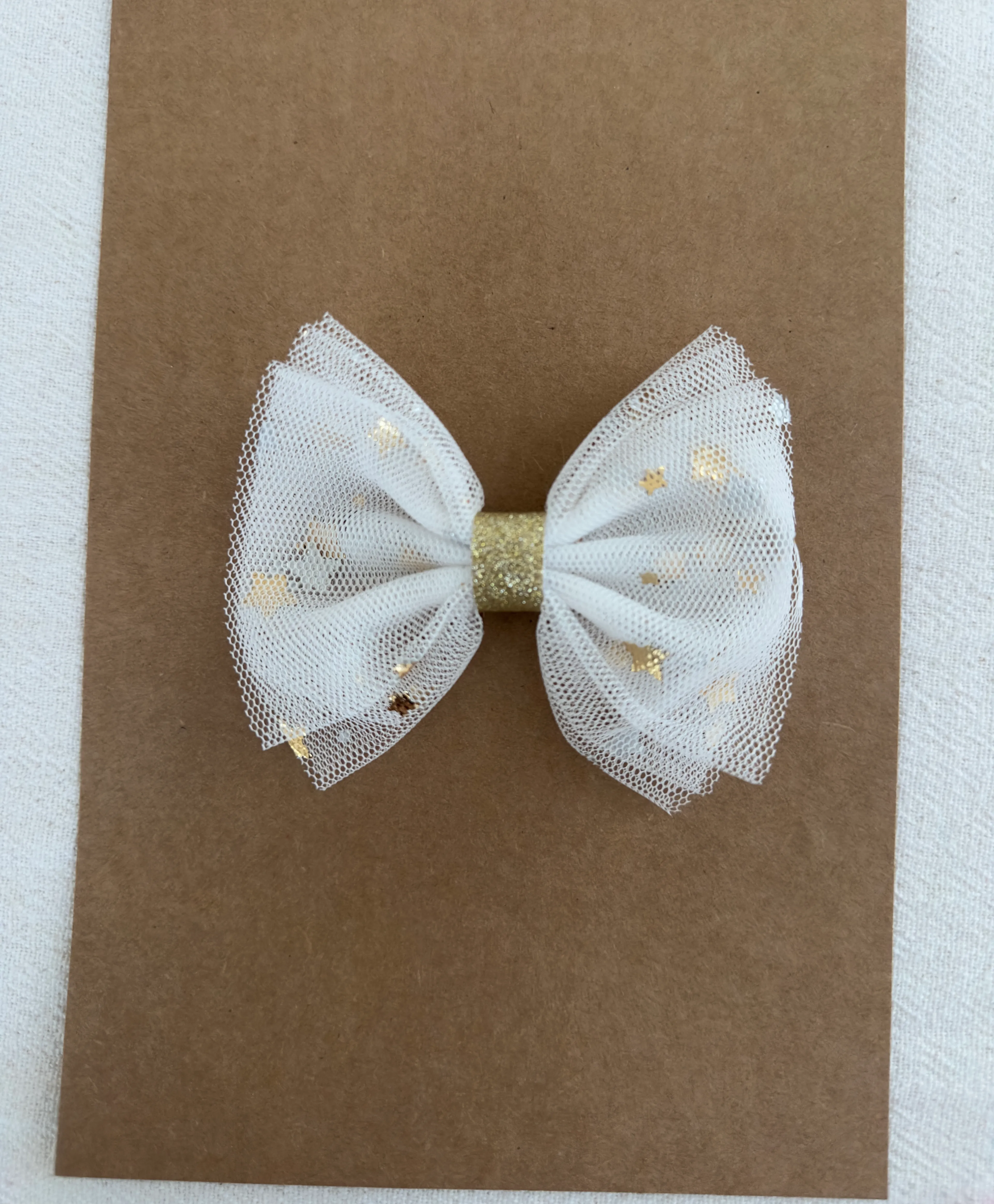 Gold Yıldızlı Fiyonk Toka