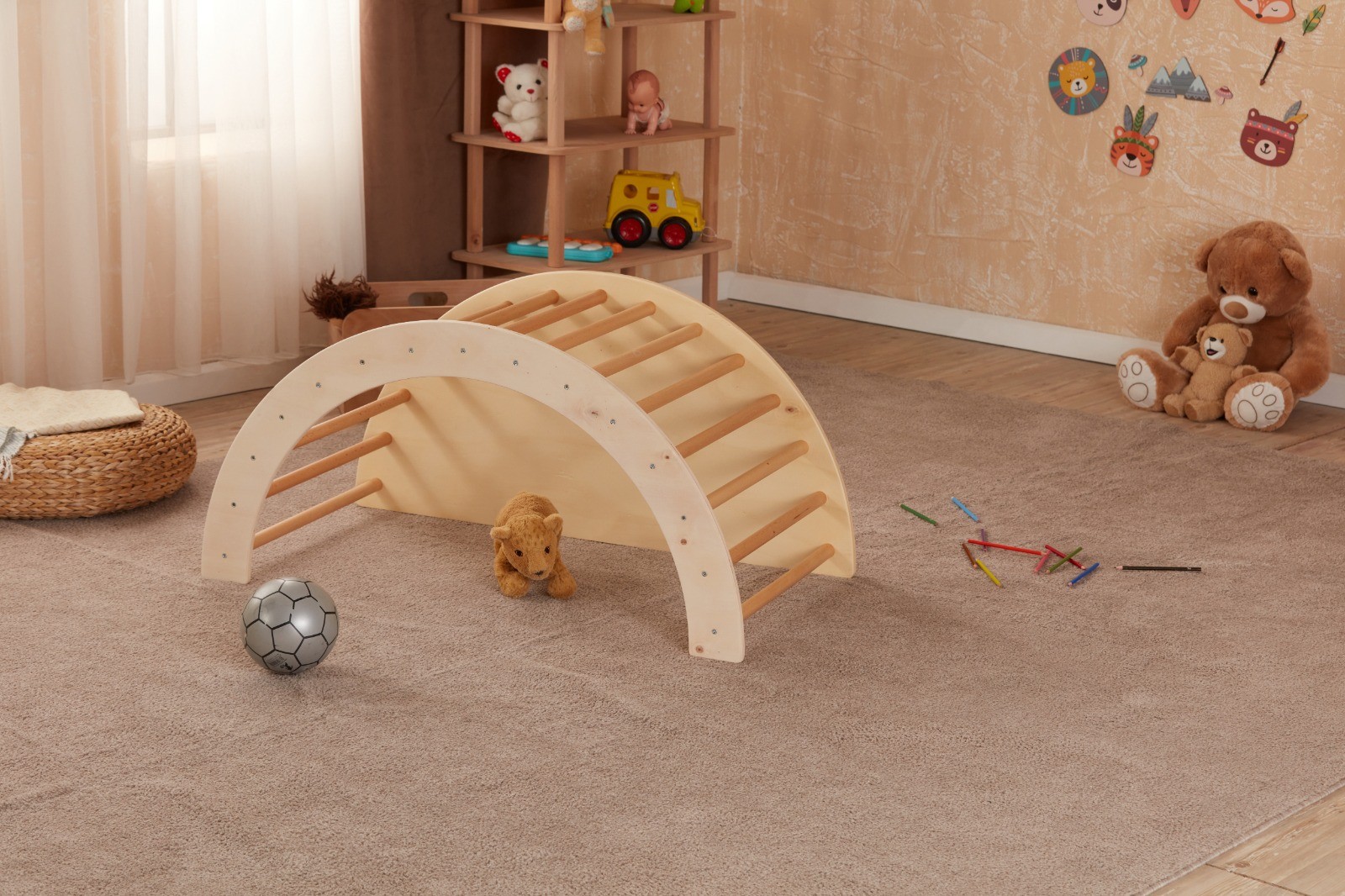 Yubi Montessori Çok Amaçlı Denge Tahtası