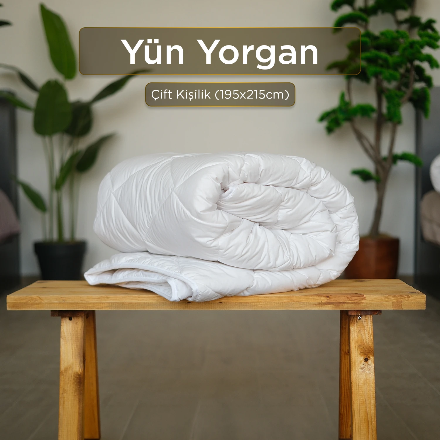Çift Kişilik Yün Yorgan