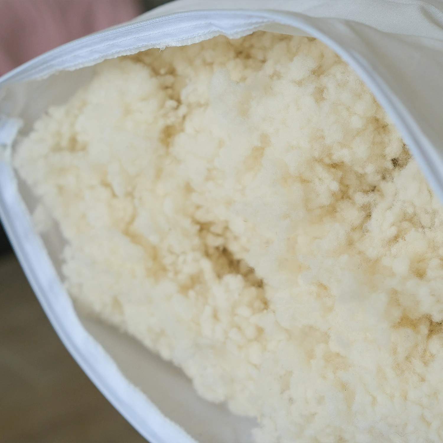 100 Doğal Merinos Kuzu Yünü Yastık 1250 gr 3 Adet | Özyurtlar Home