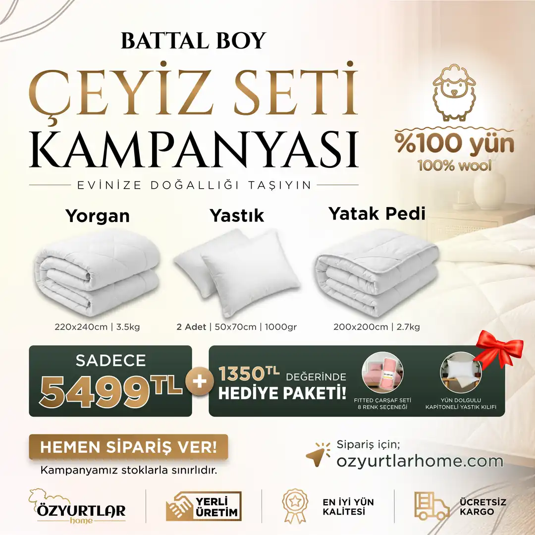 Battal Boy Çeyiz Seti