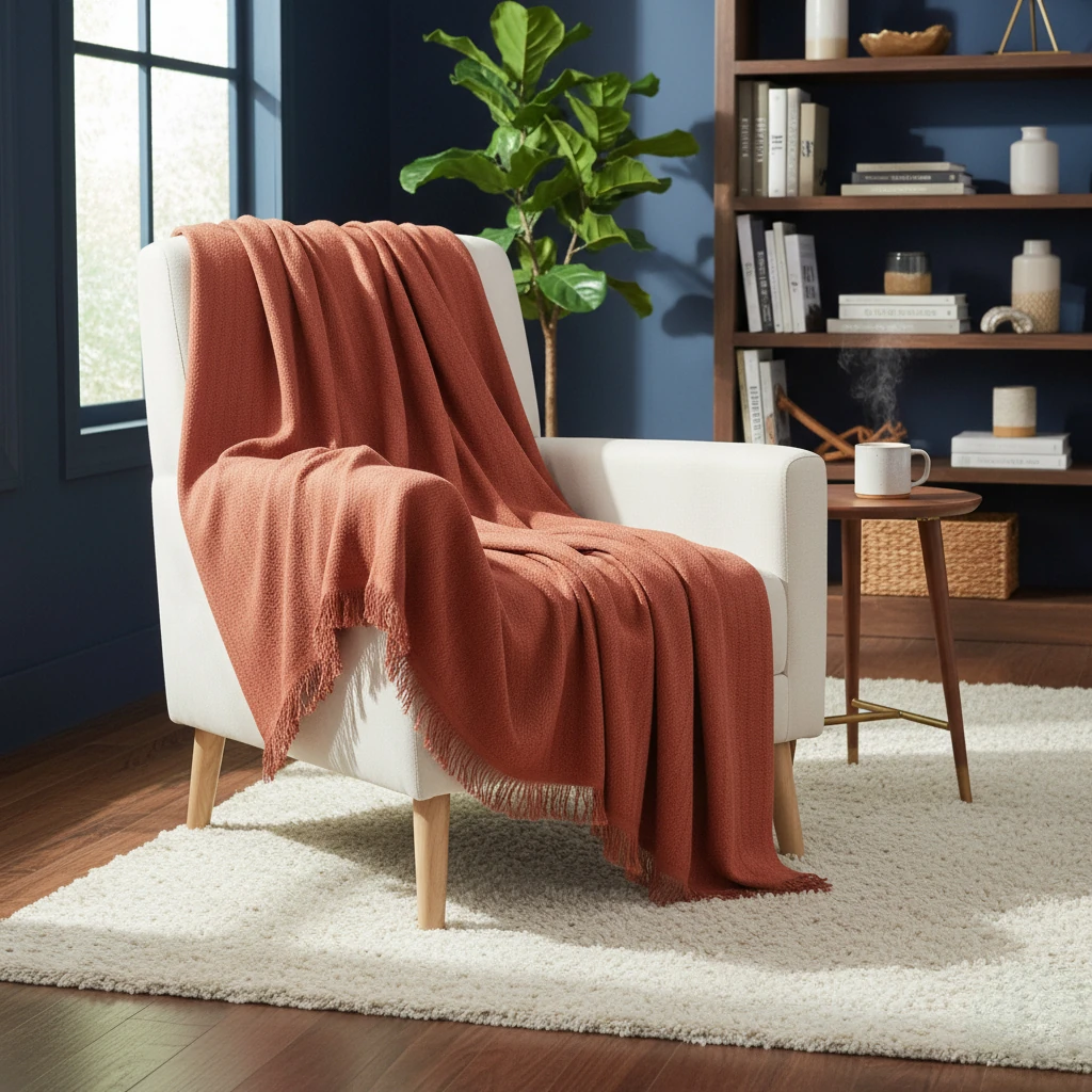 Merlin TV Şalı & Koltuk Örtüsü