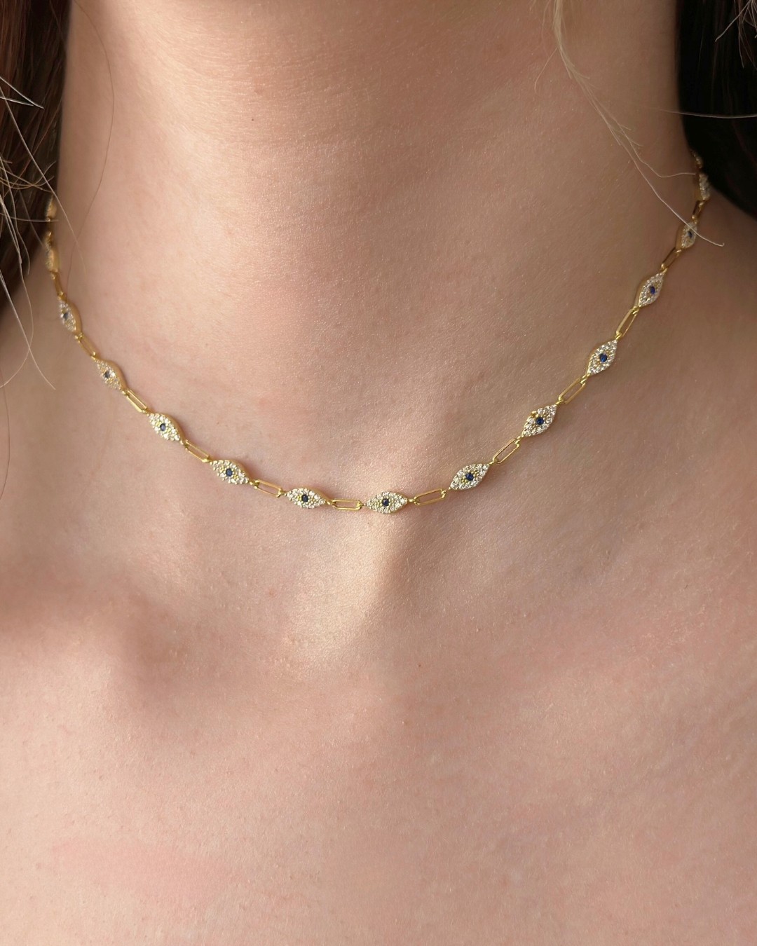 Nazar Boncuklu Choker