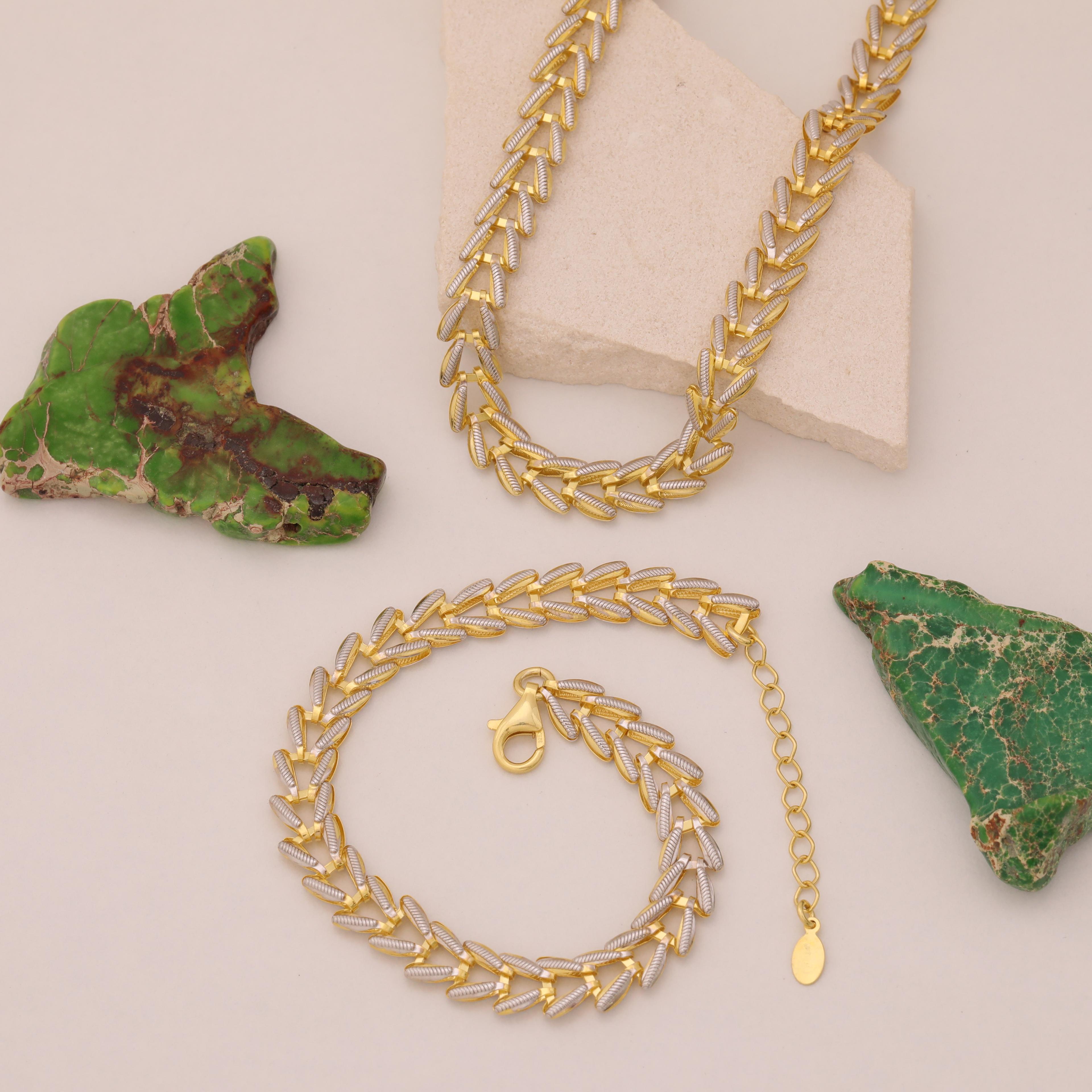 Altın Sarmaşık Choker