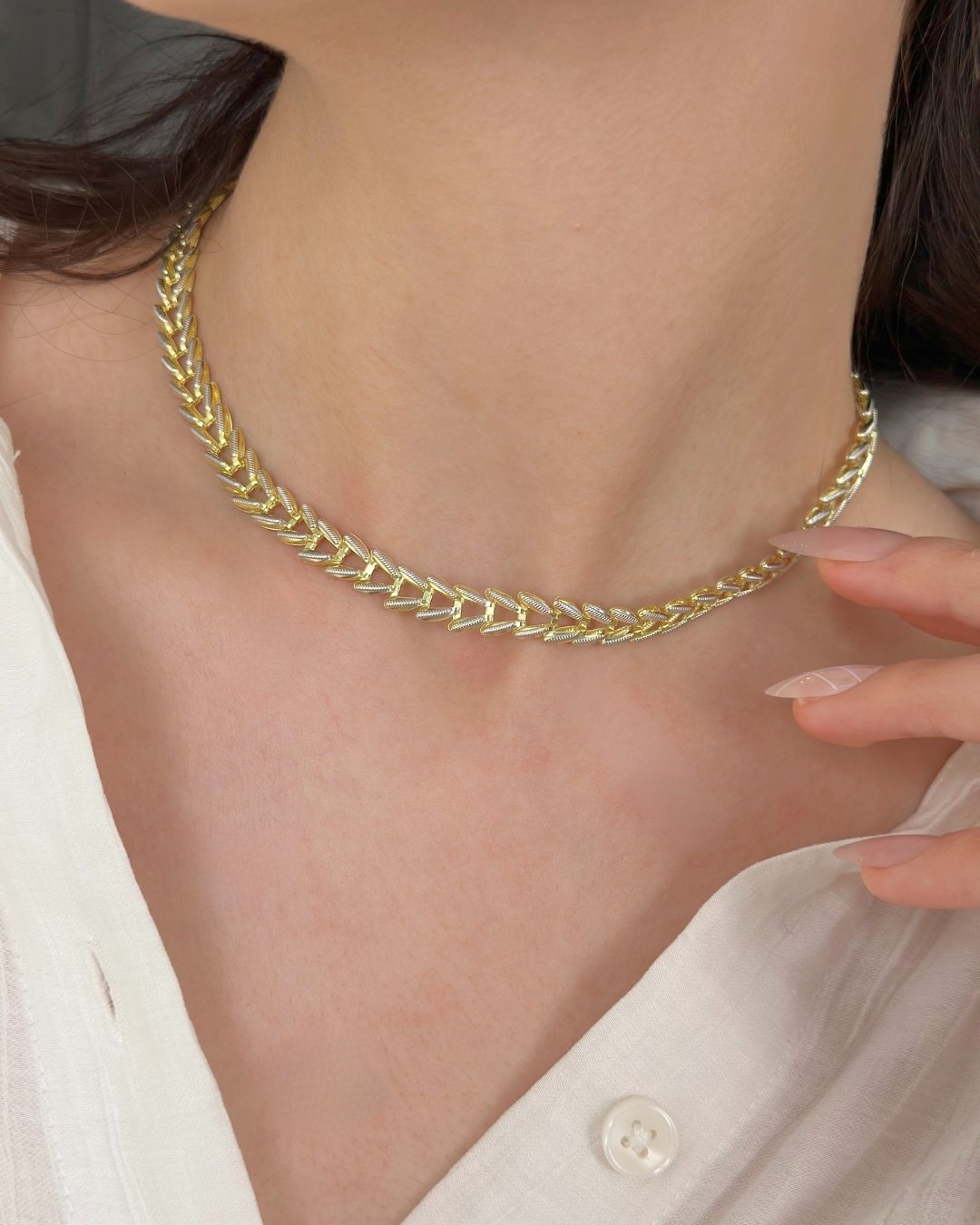 Altın Sarmaşık Choker