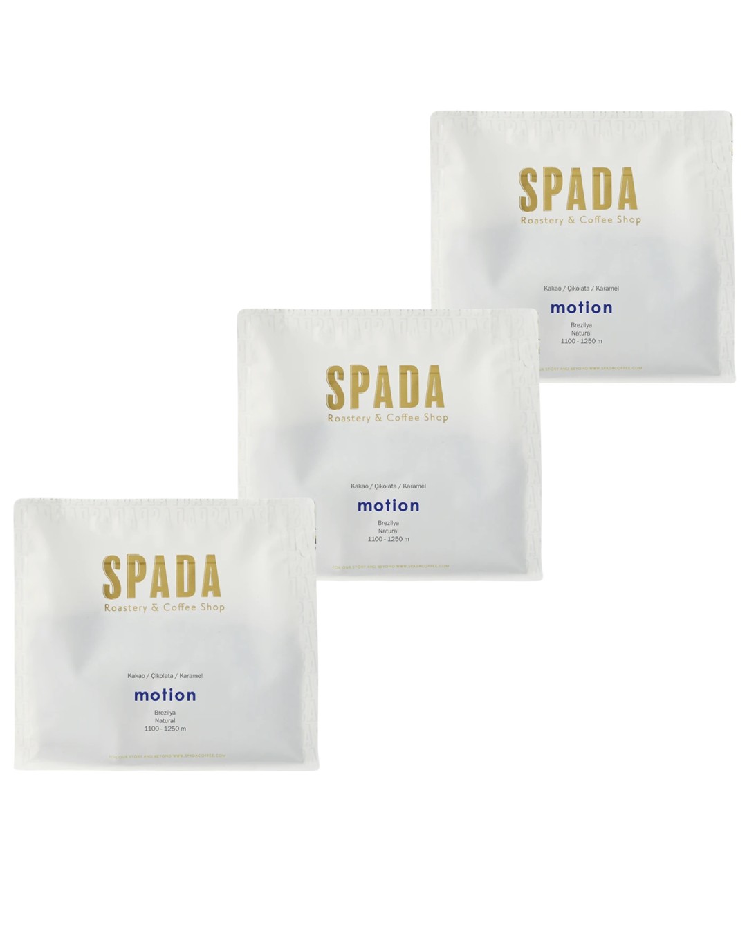 Spada Coffee Motion/Natural Filtre Kahve x3 250 GR