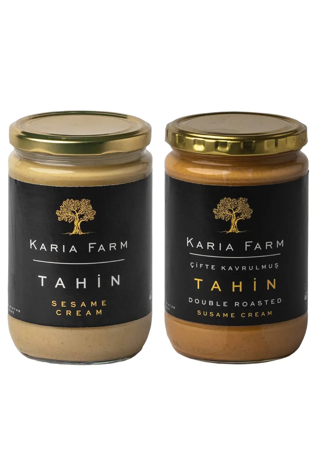 Karia Farm Gökova Tahini Tek Kavrulmuş + Çifte Kavrulmuş 1.2 KG