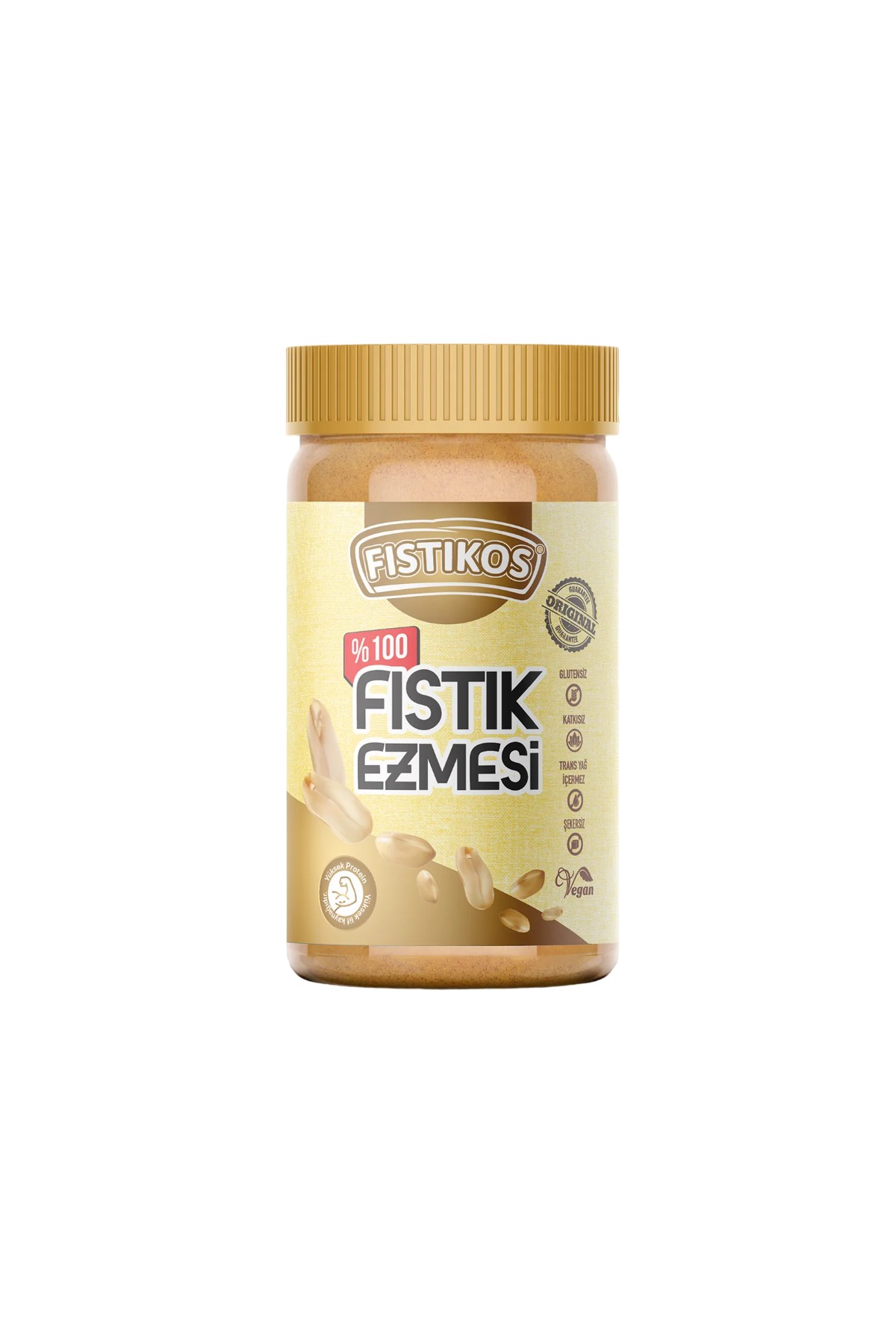 Fıstıkos Şekersiz Yer Fıstığı Ezmesi 650 GR