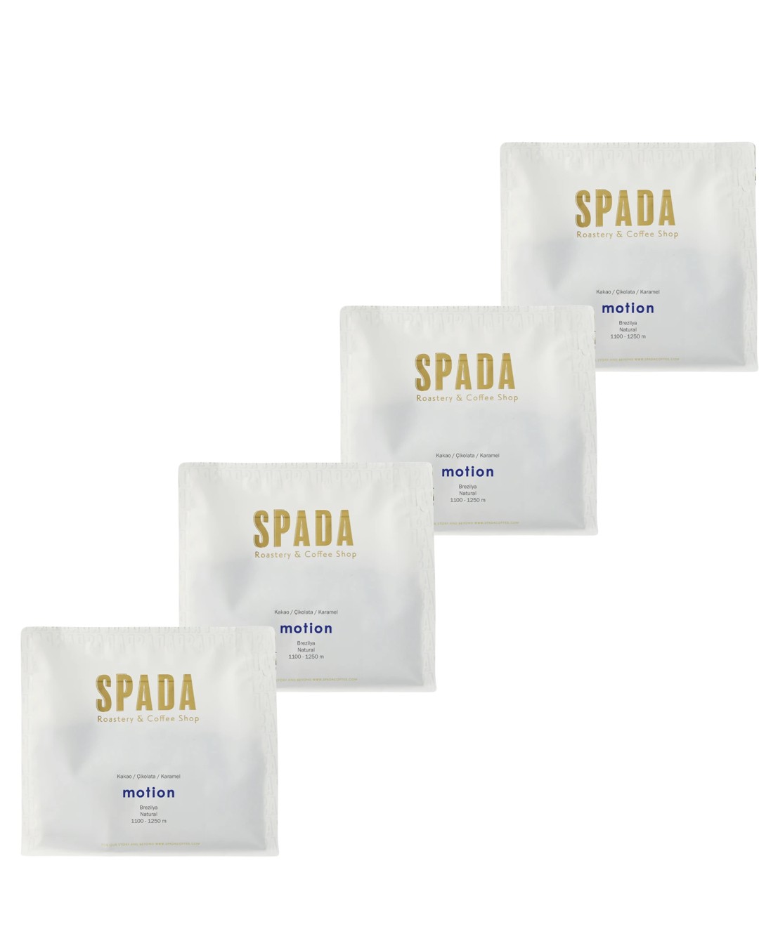 Spada Coffee Motion/Natural Filtre Kahve x4 250 GR