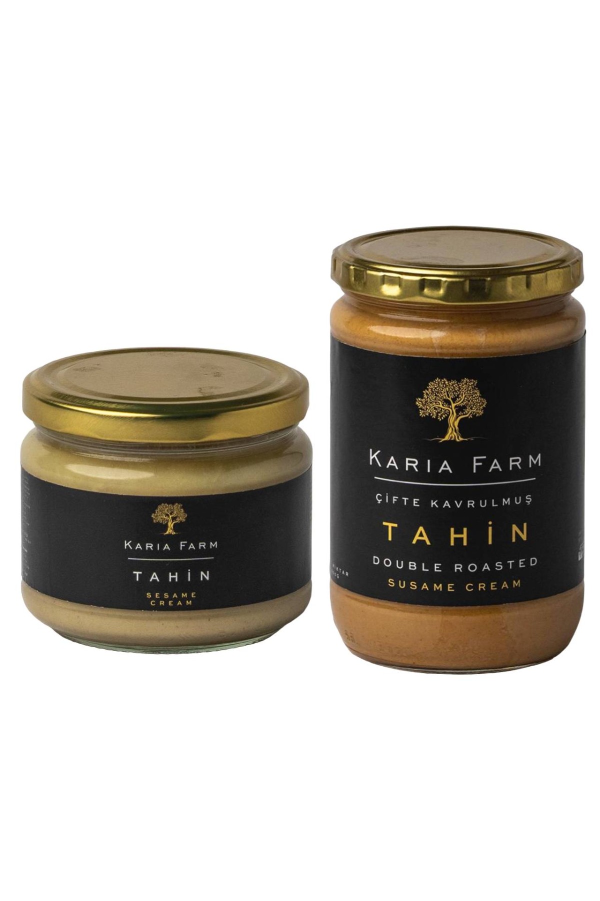 Karia Farm Gökova Tahini Tek Kavrulmuş + Çifte Kavrulmuş 950 GR