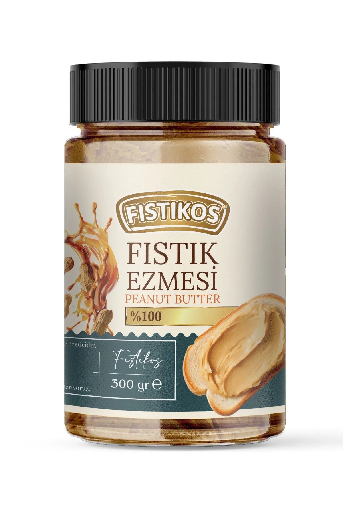 Şekersiz Yer Fıstığı Ezmesi 300 gr