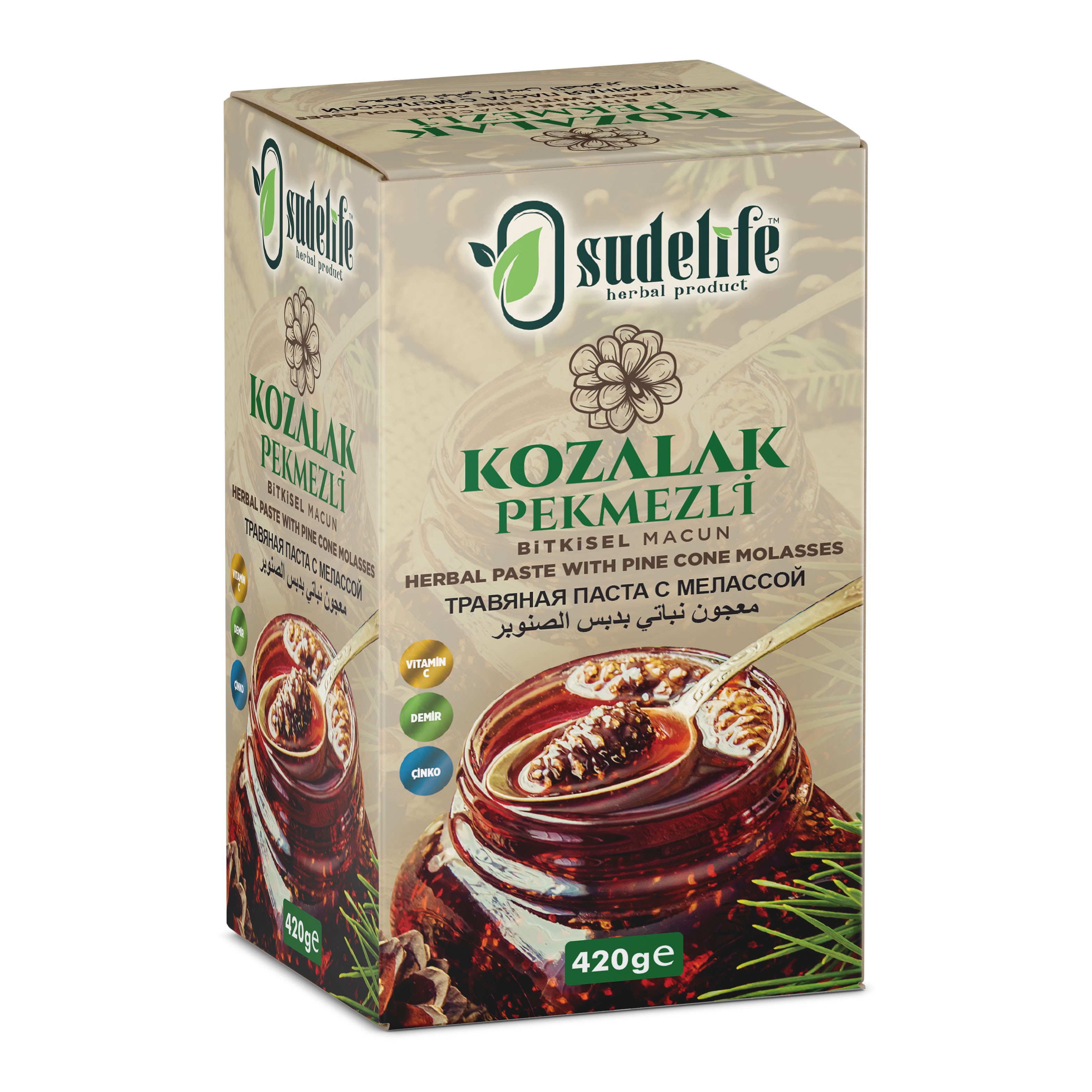 Kozalak Pekmezli Macun 420 gr