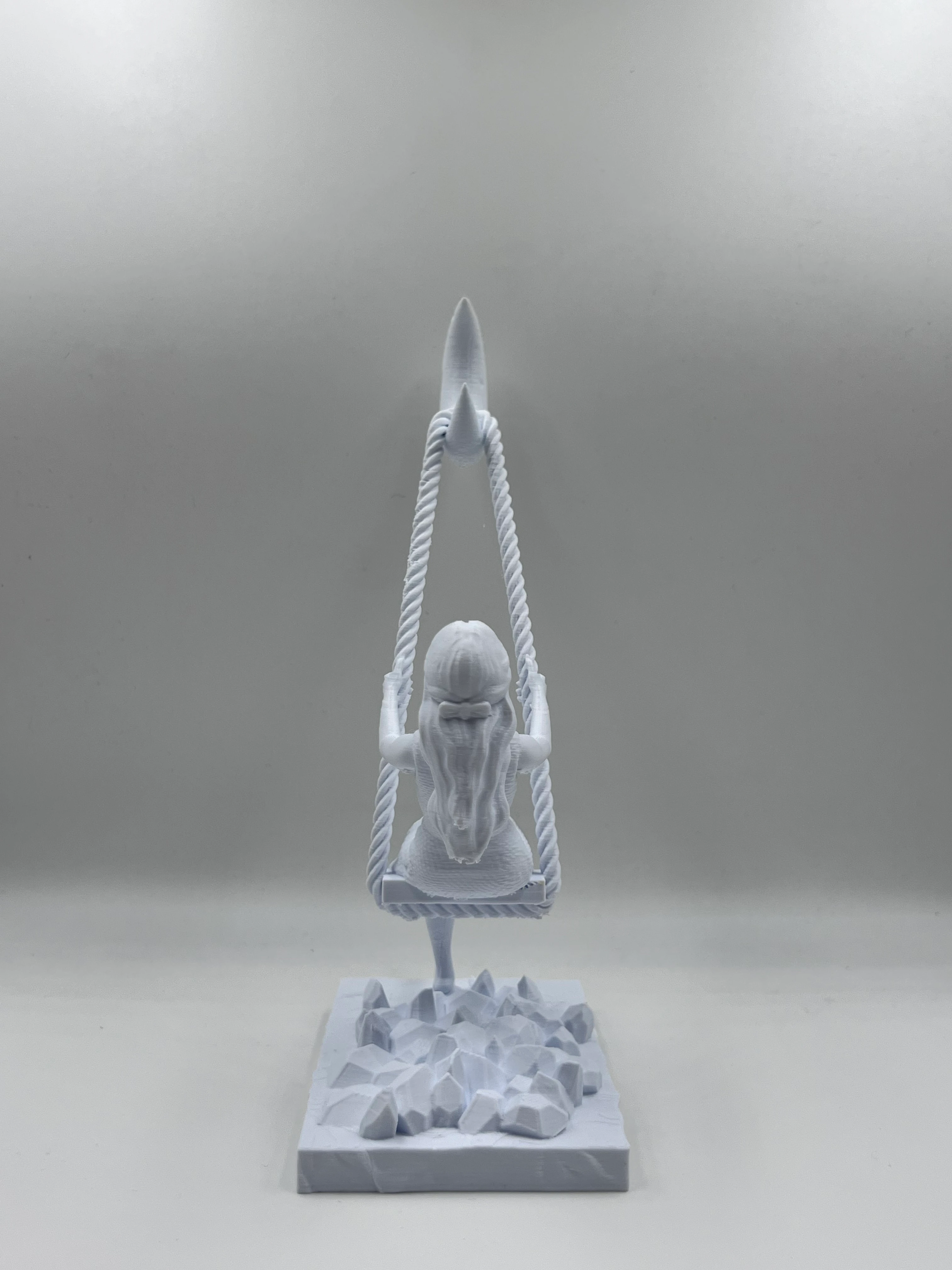 Swing to the Moon Sculpture