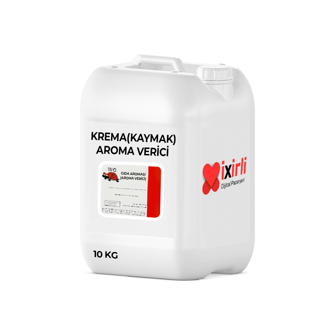 Krema (Kaymak) Aroması (Su Bazlı Sıvı Krema (Kaymak) Aroma Verici)